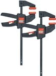 BESSEY 2x Mini-Einhandzwingen EZS11-4SET | 110 mm Spannweite | 40 kg | Mini-Zwingen