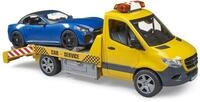 Bruder 02675 - Mercedes-Benz Sprinter Autotransporter mit Licht & Sound Modul