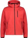CMP - Herrenjacke mit Kapuze und Rei&szlig;verschluss, Ferrari-Schwarz, 56
