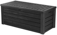Keter Kissenbox Westwood, Grau (Anthrazit), 570 Liter Fassungsverm&ouml;gen, L 155 x B