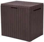 CURVER City Storage Box Aufbewahrungsbox f&uuml;r den Garten, niedrige Temperaturen,