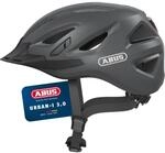 ABUS Stadthelm Urban-I 3.0 - Fahrradhelm mit R&uuml;cklicht, Schirm und Magnetverschluss