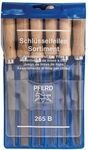 PFERD TOOLS Schl&uuml;sselfeilen-Set 265 B in Kunststofftasche, 6 Feilen, 100mm, mit