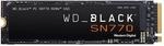 WD_BLACK SN770 NVMe SSD 1 TB (High-Performance Gaming SSD, PCIe Gen4, M.2 2280, Lesen