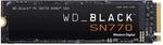 WD_BLACK SN770 NVMe SSD 2 TB (High-Performance, Gaming, PCIe Gen4, M.2 2280, Lesen