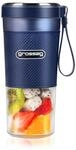 grossag Akku Smoothie Mixer to-go MX 10.09 Dunkelblau f&uuml;r 0,3 Liter
