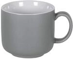 Flirt by R&B Geschirr-Serie Grau Jasper Gr&ouml;&szlig;e Kaffeeobertasse 240 ml Grau Jasper