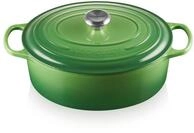 Le Creuset Signature Gusseisen-Br&auml;ter mit Deckel, &Oslash; 31 cm, Oval, F&uuml;r alle