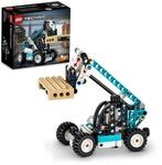 LEGO 42133 Technic 2-in-1 Teleskoplader Gabelstapler und Abschleppwagen Spielzeug,