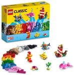 LEGO 11018 Classic Kreativer Meeresspa&szlig;, Kreativ-Set mit Bausteinen f&uuml;r...
