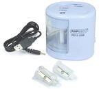 Rapesco 1447 PS12-USB Automatischer/Elektrischer Spitzmaschine, Ladung durch Batterie