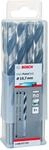 Bosch Professional 5 St&uuml;ck HSS Spiralbohrer PointTeQ (f&uuml;r Metall, 10,7 x 94 x...