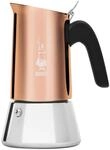 Bialetti Kaffeemaschine New Venus Bronze 4 Tassen, Anti-Brand-Griff,
