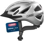 ABUS Stadthelm Urban-I 3.0 - Fahrradhelm mit R&uuml;cklicht, Schirm und Magnetverschluss