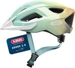 ABUS Unisex, Fahrradhelm, Blau (Blue Art), S (51-55 cm) | Sportlicher Allround-Helm