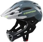 Cratoni Herren C-maniac Fahrradhelm, grau/schwarz, 58-61