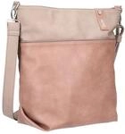 Zwei Damen Umh&auml;ngetasche Jana J12 Crossbody Bag 9 L Handtasche Bicolor Canvas-Stil
