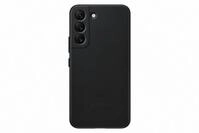 Samsung Leather Smartphone Cover EF-VS901 f&uuml;r Galaxy S22, Handy-H&uuml;lle, echtes