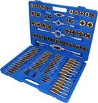 BRILLIANT TOOLS BT101985 TiN Gewindeschneidwerkzeug-Satz, 110-tlg. [Powered by KS