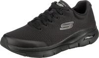 Skechers Herren Arch Fit Trainers, Black Textile/Synthetic/Trim, 42.5 EU