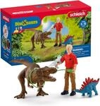 Schleich Dinosaurs | Tyrannosaurus Rex Angriff 41465 | 5 Teile