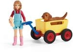SCHLEICH 42543 Spielset - Bollerwagen-Ausflug (Farm World)