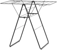 Brabantia W&auml;schest&auml;nder mit Fl&uuml;geln, 15 m, Schwarz