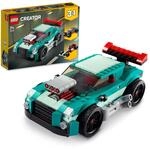 LEGO 31127 Creator 3-in-1 Stra&szlig;enflitzer: Rennwagen, Muscle Car und Hot Rod,