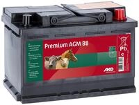 AKO Premium AGM Batterie, 88 AH | Batterie f&uuml;r Weidezaun, C100,...