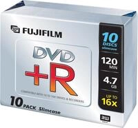FUJIFILM Electronic Imaging Europe GmbH - Firstorder Fuji 10x DVD+R 4,7GB 120Min 16x