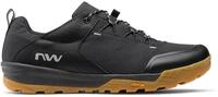 Northwave Rockit MTB/Dirt Fahrrad Schuhe schwarz/gr&uuml;n 2024: Gr&ouml;&szlig;e: 47