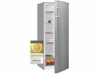 Exquisit Kühlschrank KS320-V-H-040E inoxlook | Kühlschrank ohne Gefrierfach