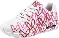 Skechers UNO-Spread The Love 155507-WRPK, Womens Sneakers, White, 40 EU