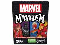 Hasbro Mayhem Kartenspiel mit Hasbro Superhelden, Familienspiel ab 8 Jahren,