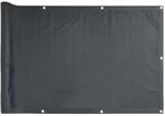 vidaXL Balkon Sichtschutz 90x600 cm Windschutz Sonnenschutz Balkonbespannung