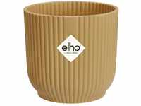 elho Vibes Fold Rund Mini 9 Pflanzentopf - Blumentopf für Innen - 100% recyceltem