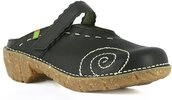 El Naturalista Damen Ng96 Soft Grain Yggdrasil Clogs,Schwarz Black,39 EU