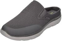 Skechers Herren Summits Vindicator Turnschuhe, Charcoal Textile/Trim, 44 EU