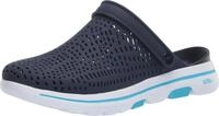 Skechers Damen Go Walk 5 Astonished Sandalen, Navy Synthetic, 39 EU