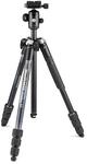 Manfrotto Element MII 4-teiliges Aluminium-Stativ mit Kugelkopf, Schwarz