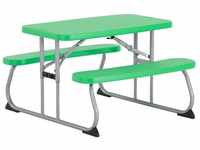 LIFETIME Campingtisch & Picknicktisch für Kinder | 83x90x53 cm Grün |...