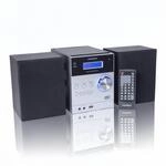 Universum Stereoanlage MS 300-21, CD, DAB+ Radio, Bluetooth, USB, Silber