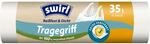 Swirl M&uuml;llbeute 35 l, Tragegriff, 15 St&uuml;ck