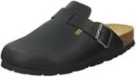 Rohde Grado Herren Pantoffeln Hausschuhe Clog 6698 schwarz Leder, Schuhgr&ouml;&szlig;e:44 EU