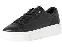 Tamaris Damen 1-1-23795-28 Sneaker, Black Leather, 40 EU