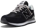 New Balance 574v3, Sneaker, Herren, Schwarz/Wei&szlig;, 45 EU