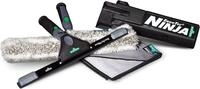 UNGER Ninja Profi Fensterreiniger 4in1 Advanced Kit &ndash; Premium Fensterputzer Set mit