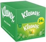 Kleenex Balsam Taschent&uuml;cher-Box, Aloe Vera & Calendula 4-lagig, 24x56 T&uuml;cher