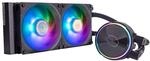 Cooler Master MasterLiquid PL240 Flux CPU-K&uuml;hler - AIO Wasserk&uuml;hlung mit 2 x 120mm