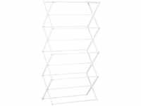 HOMCOM Wäscheständer faltbar 8-stufiger Trockengestell Turmtrockner